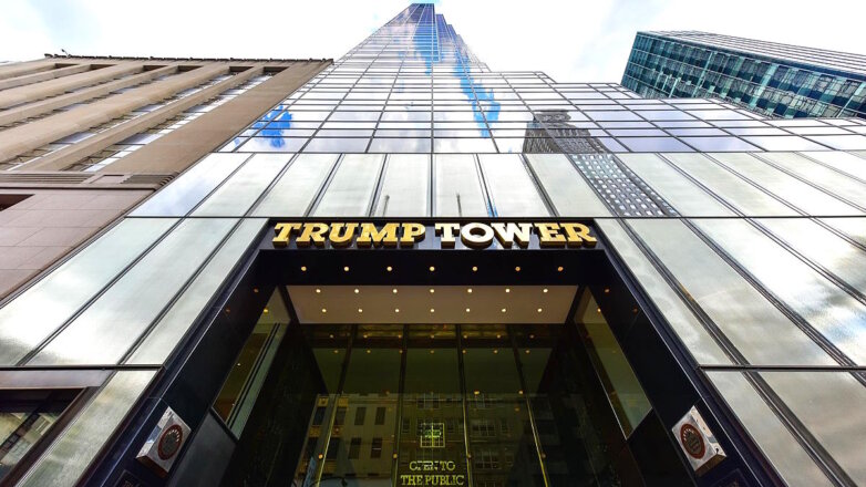 Трамп прибыл в Trump Tower в Нью-Йорке