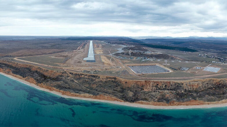 Военный аэродром Бельбек в Крыму