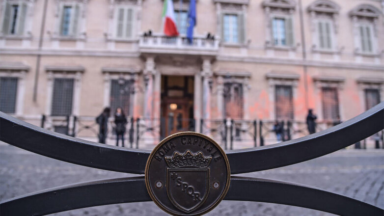 Здания сената итальянского парламента в Риме