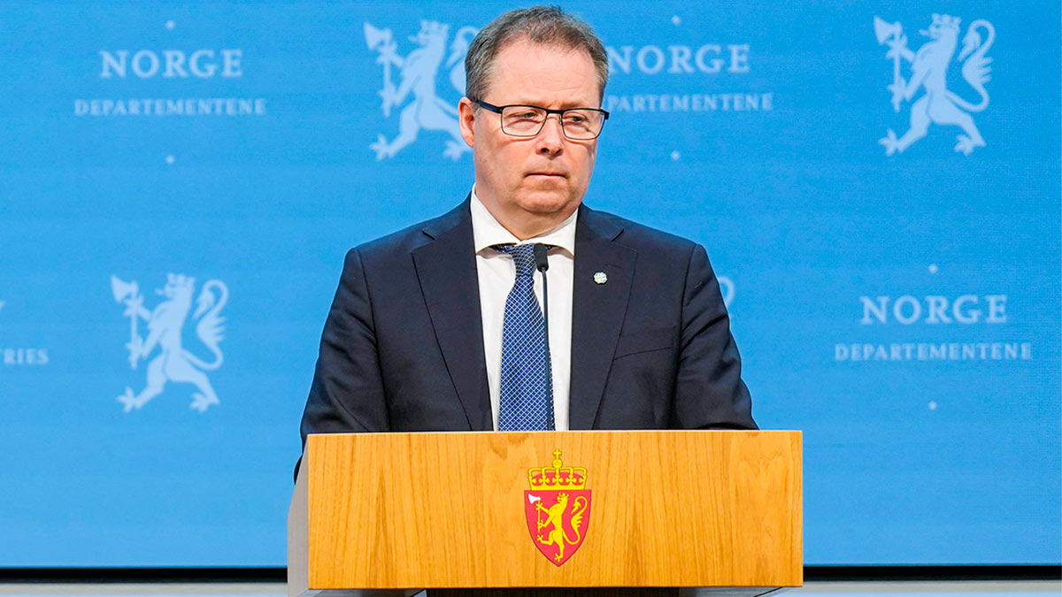 Министр обороны Норвегии Бьорн Арильд Грам
