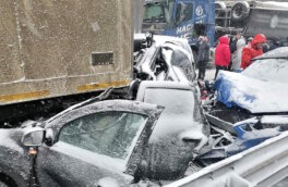 Движение на трассе М-11 в сторону Москвы полностью перекрыто из-за массового ДТП