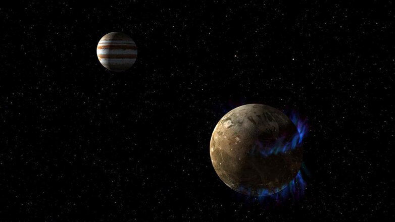 Оттенки полярного сияния на спутниках Юпитера могут дать ученым информацию об их атмосфере