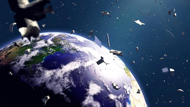 В Роскосмосе заявили о почти 130 миллионах объектов космического мусора возле Земли