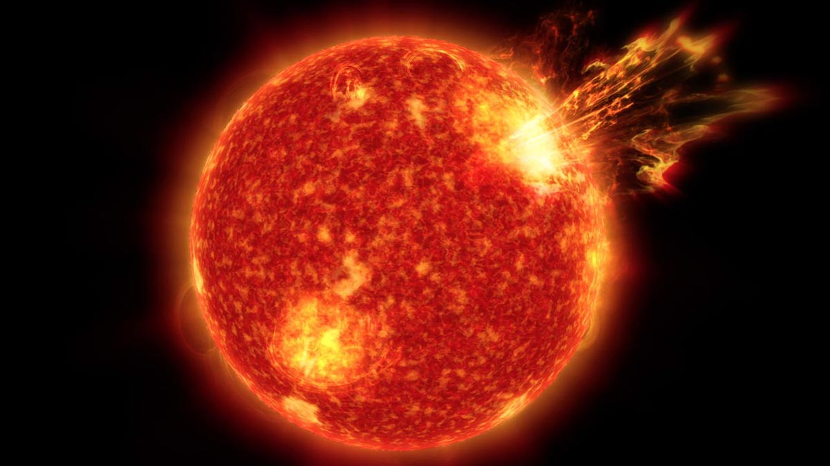 Ученые зафиксировали новую мощную вспышку на Солнце