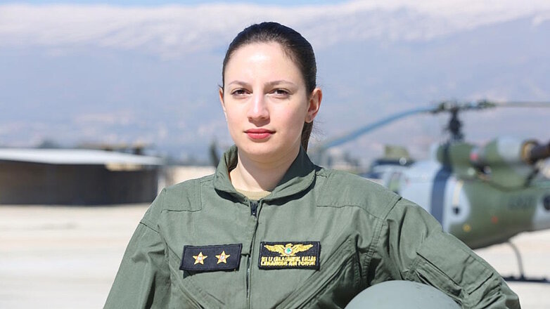 В вооруженных силах Ливана появилась первая женщина-пилот штурмовика