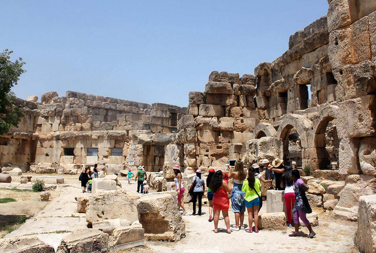 Римские руины Баальбека, Ливан