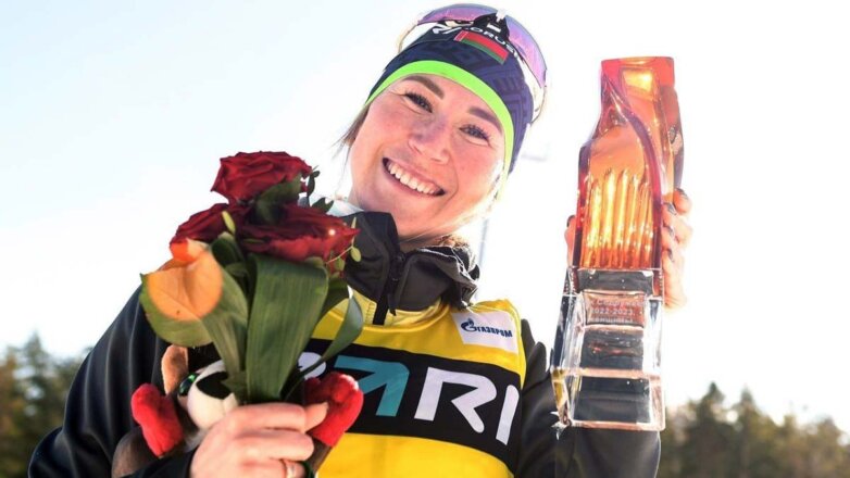 Белорусская биатлонистка Алимбекова-Смольская победила в общем зачете на Кубке Содружества