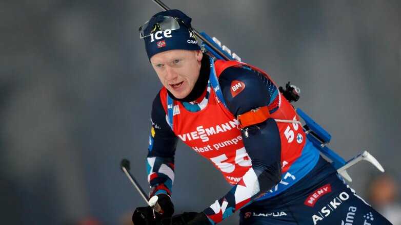 Биатлонист Йоханнес Бё выиграл масс-старт на финальном этапе Кубка мира в Норвегии