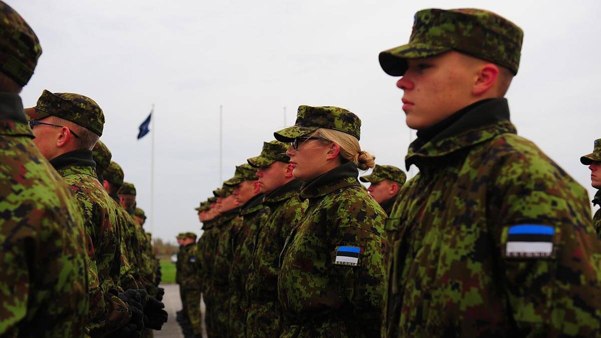 Минобороны Эстонии предложило увеличить личный состав армии