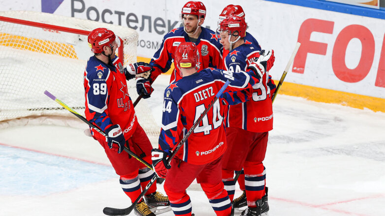 ЦСКА обыграл "Северсталь" и сравнял счет в серии плей-офф КХЛ