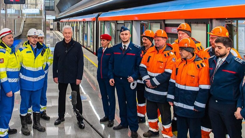 Путин и Собянин открыли Большую кольцевую линию московского метро