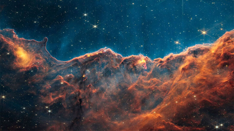 Туманность Киля, запечатленная космическим телескопом Джеймса Уэбба