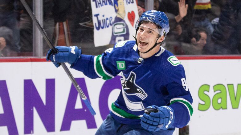 Форвард "Ванкувера" Кузьменко побил рекорд Буре в дебютном сезоне НХЛ