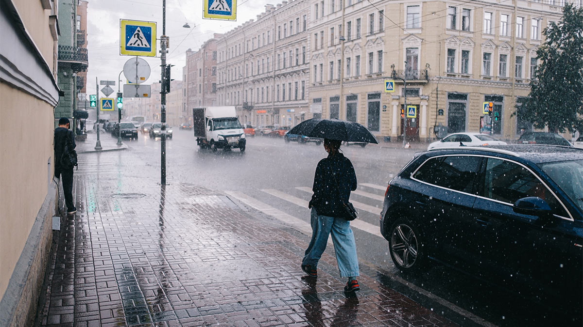 Дождь в Санкт-Петербурге