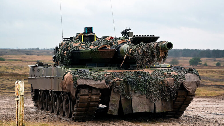 На Украину прибыли три танка Leopard 2, отправленные Португалией