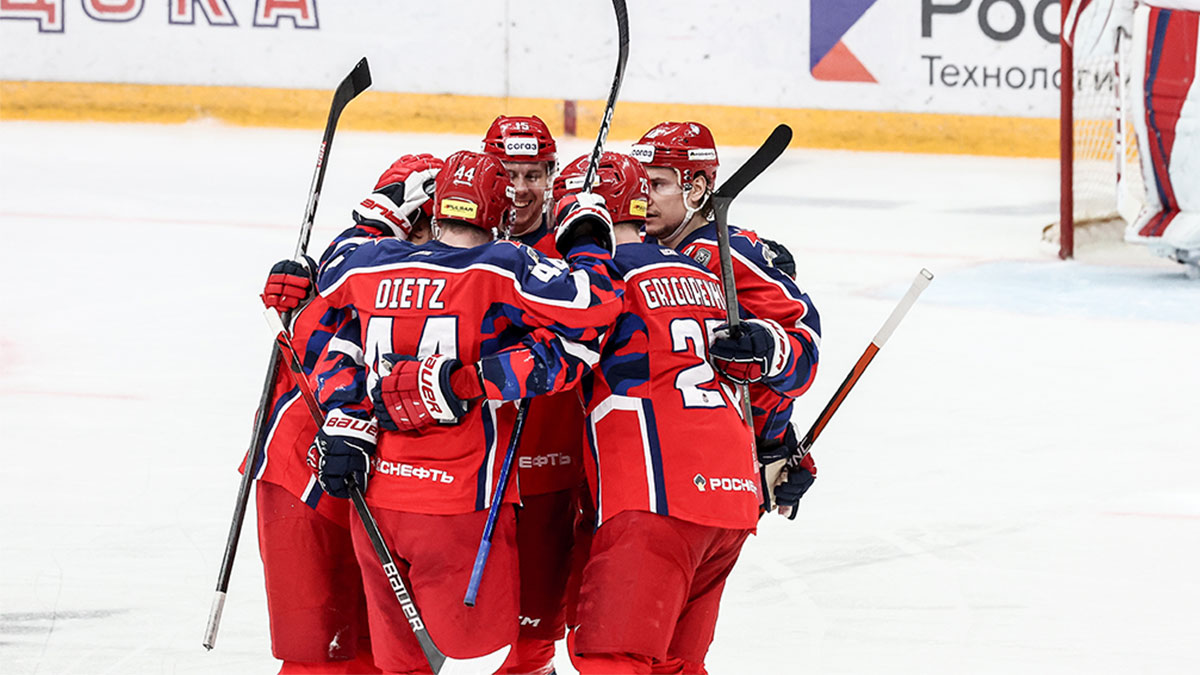 ЦСКА обыграл "Локомотив" и одержал третью победу в серии второго раунда плей-офф КХЛ