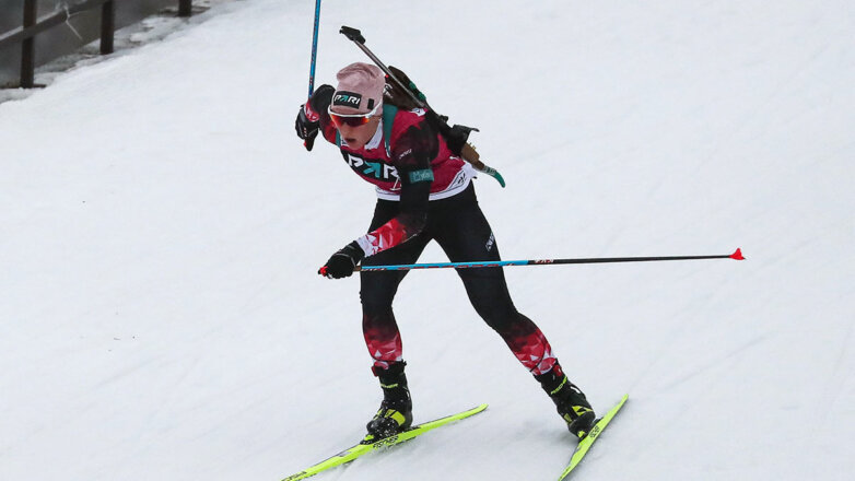 Бывшая лыжница Шевченко победила в спринте на чемпионате России по биатлону
