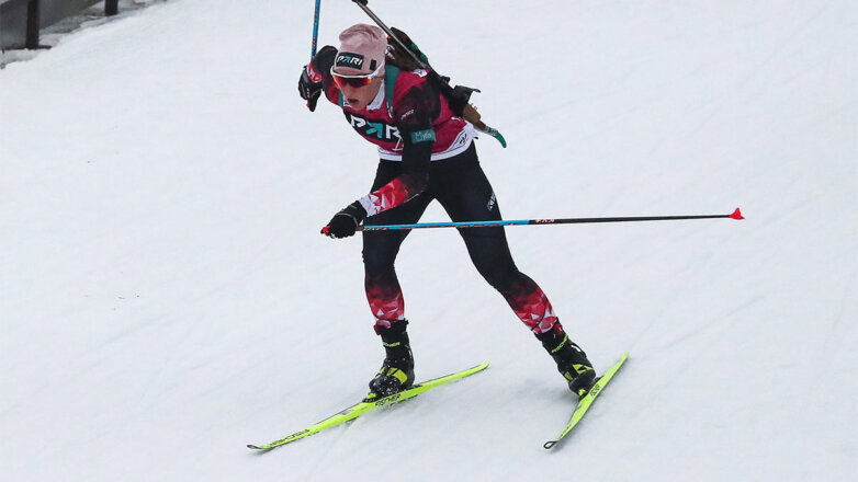 Бывшая лыжница Шевченко одержала вторую победу на чемпионате России по биатлону