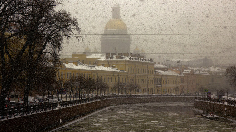 Циклон "Армин" принесет в Санкт-Петербург снег