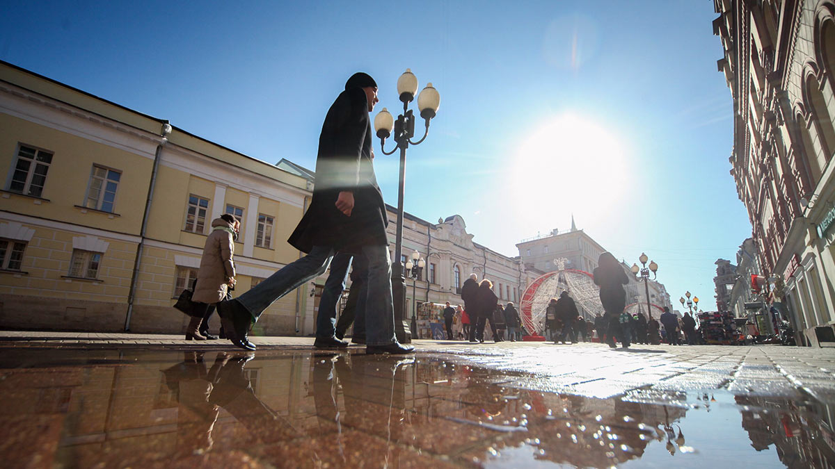 Метеорологи сообщили о сходе снежного покрова в Москве
