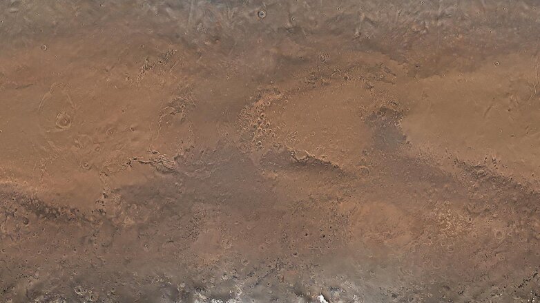 Китай представил свою первую цветную карту Марса