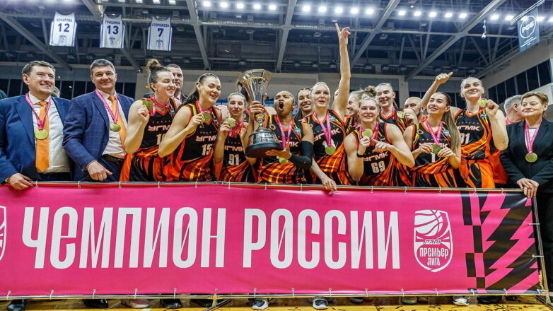 Баскетбольный клуб УГМК стал чемпионом России в 16-й раз