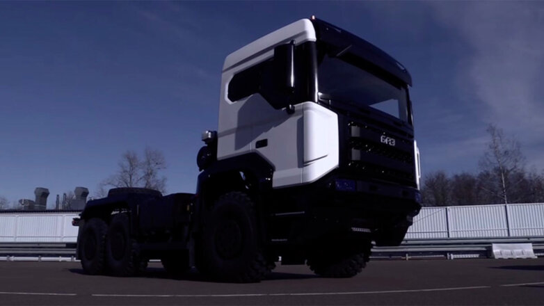 Минпромторг показал грузовик БАЗ-S36A11 отечественного производства