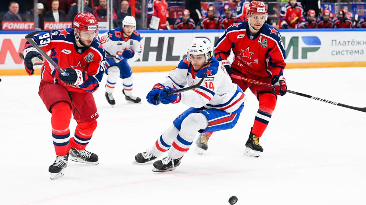 СКА сравнял счет в полуфинальной серии плей-офф КХЛ против ЦСКА