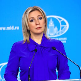 Захарова назвала безумной политику Запада в отношении Грузии