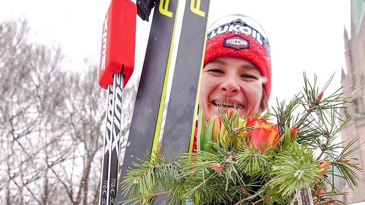 Лыжница Непряева выиграла гонку на 50 км в рамках чемпионата России