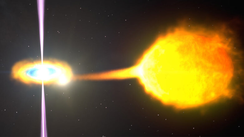 Ученые выдвинули версию эволюции странных звездных систем – "черных вдов"