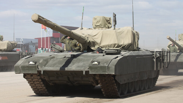 РИА Новости: армия России начала применять танки Т-14 "Армата" в зоне СВО