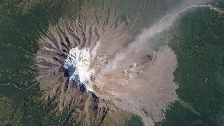 Выбросы пепла на вулкане Шивелуч на Камчатке могут достичь высоты 15 тысяч метров