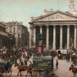 "Банк Англии и Королевская биржа", 1910 год
