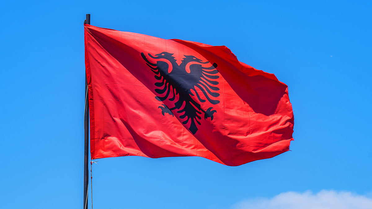 1317394 Флаг Албания