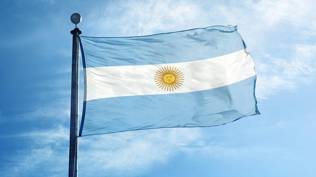 1317396 Флаг Аргентина