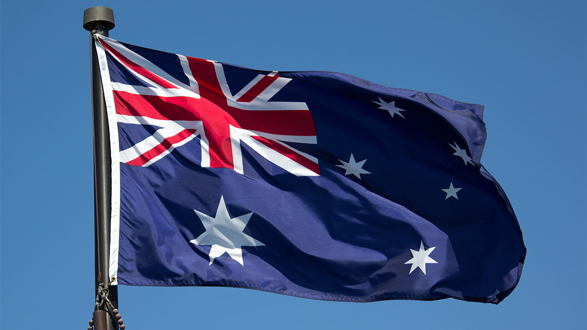 1317386 Флаг Австралия