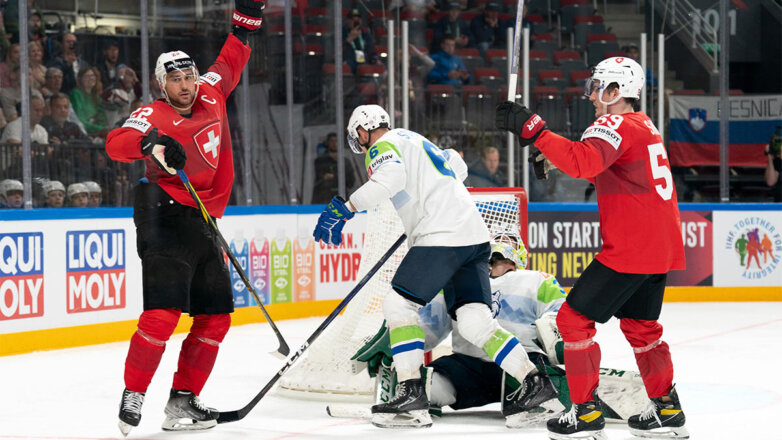 Сын советского хоккеиста Мальгина отличился в победном матче Швейцарии против Словении на ЧМ-2023