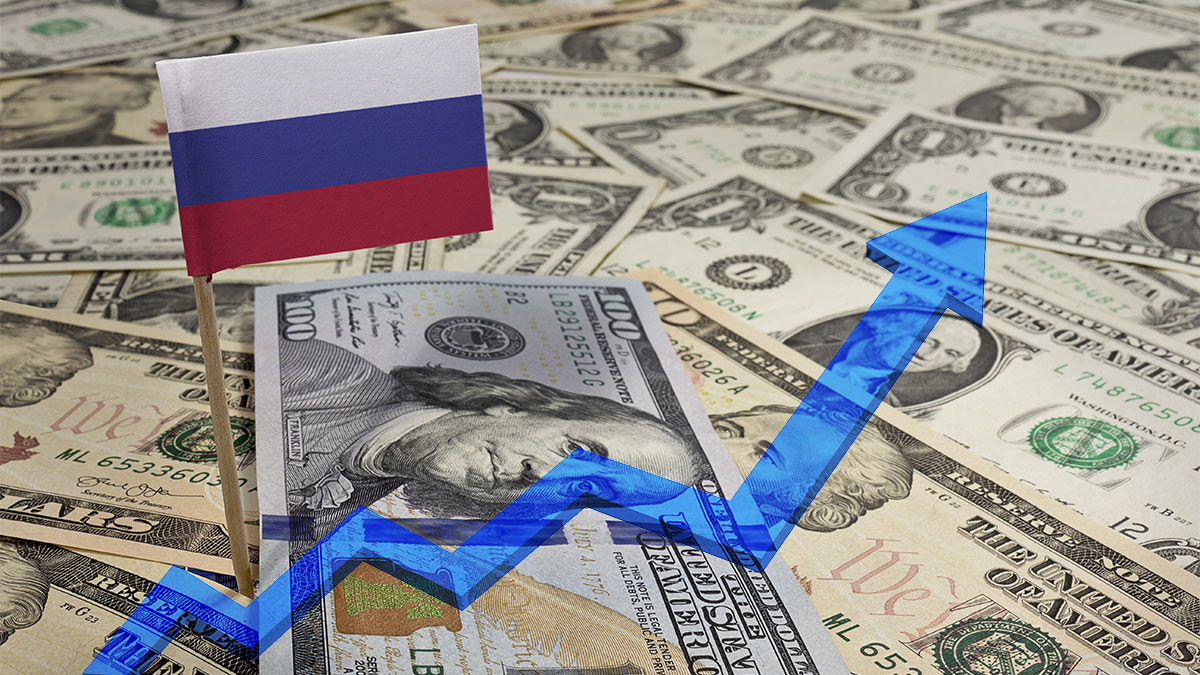 Международные резервы России за неделю выросли до $599,2 миллиарда