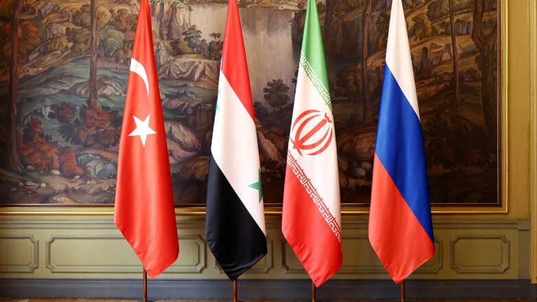 Встреча глав МИД Ирана, России, Сирии и Турции