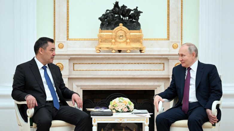 Путин принял приглашение Жапарова посетить Киргизию в 2023 году