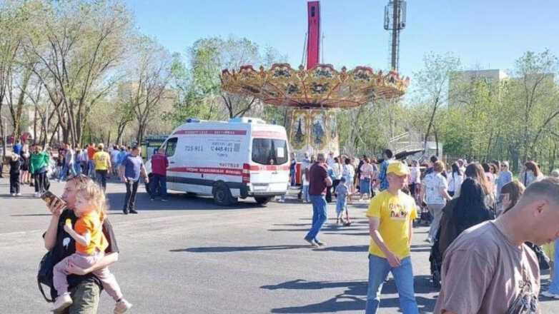 При обрушении карусели в Оренбурге пострадали 20 человек, в том числе дети