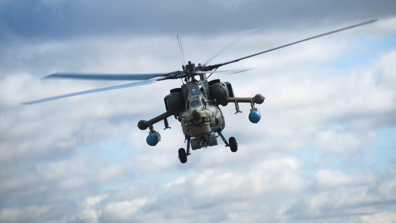 Отряд ВКС вернул на базу экстренно севший в зоне боевых действий Ми-28