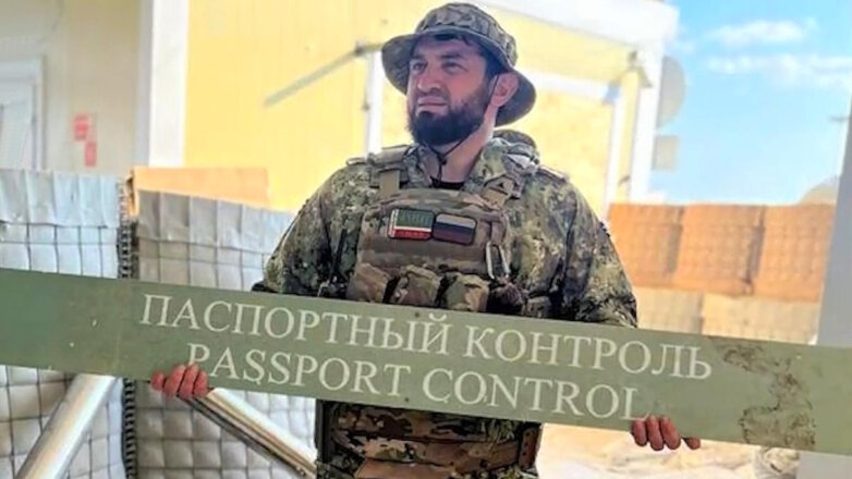 Чеченские бойцы приступили к дежурству на КПП в Белгородской области