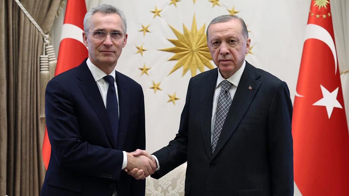 СМИ: встреча Эрдогана и генсека НАТО проходит в закрытом формате