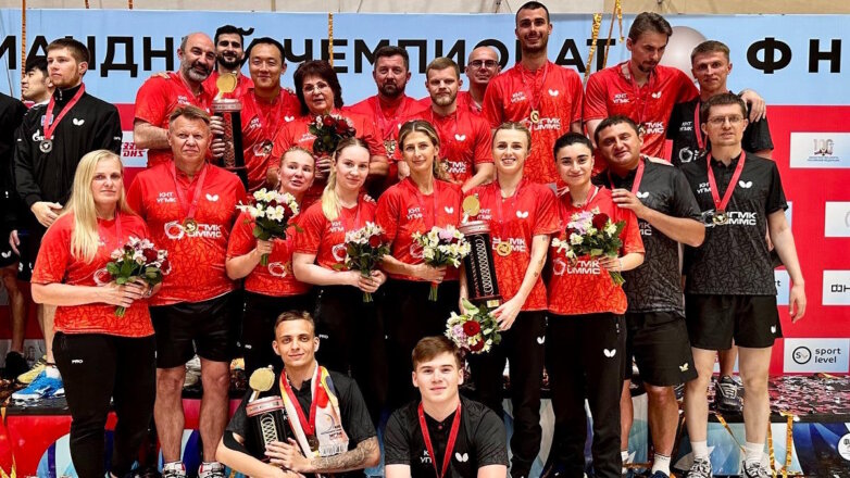 Теннисисты УГМК триумфально выступили на чемпионате России