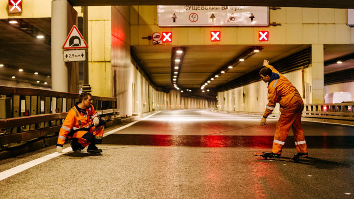 В Москве закроют движение в Лефортовском тоннеле для замены асфальта