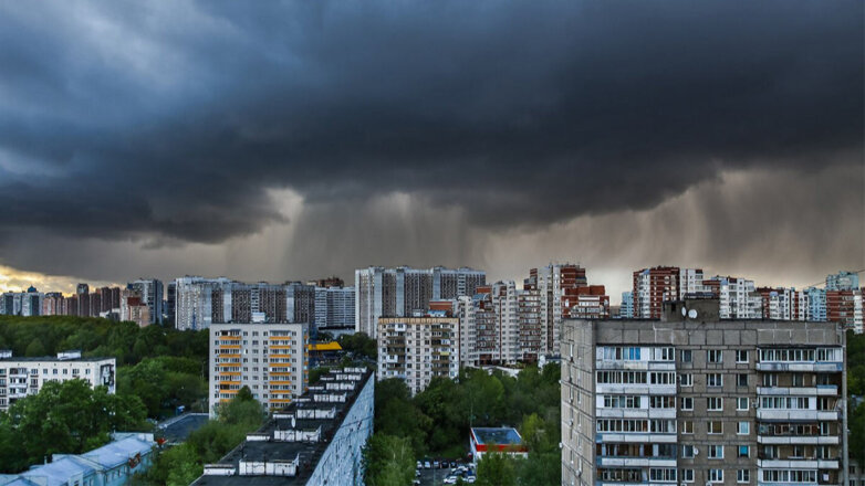 Ливень в Москве