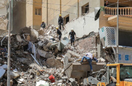 Многоэтажный жилой дом обрушился в Александрии