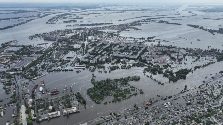 Наводнение в Херсонской области